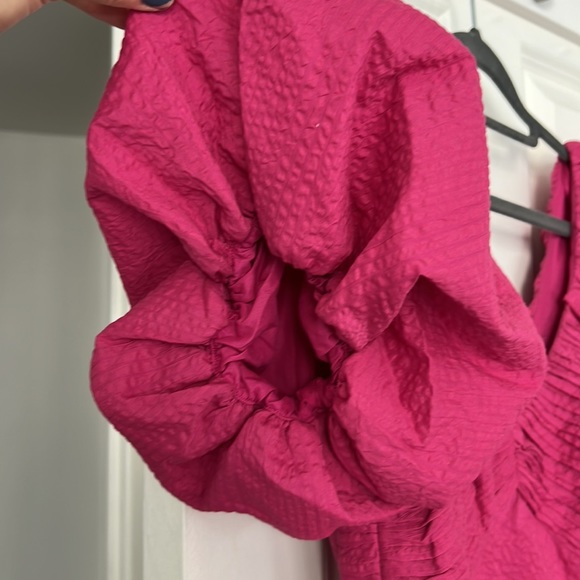 FRAME puff sleeve dress Sz - Small - Picture 4 of 10